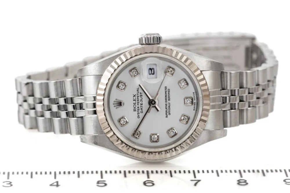 Rolex Datejust 79174G 26mm Stainless steel White 3