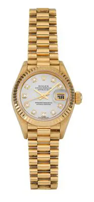 Rolex Lady-Datejust 79178 25mm Yellow gold Mother-of-pearl