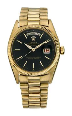 Rolex Day-Date 6611/8 36mm Yellow gold Black