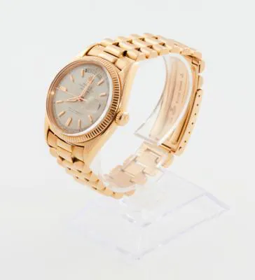 Rolex Day-Date 36 6611B 36mm Rose gold Silver 2