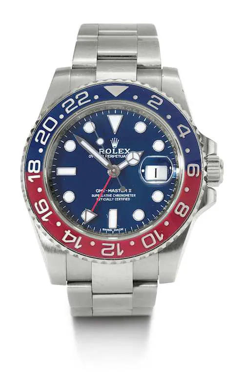 Rolex GMT-Master II 116719BLRO 40.5mm White gold Blue