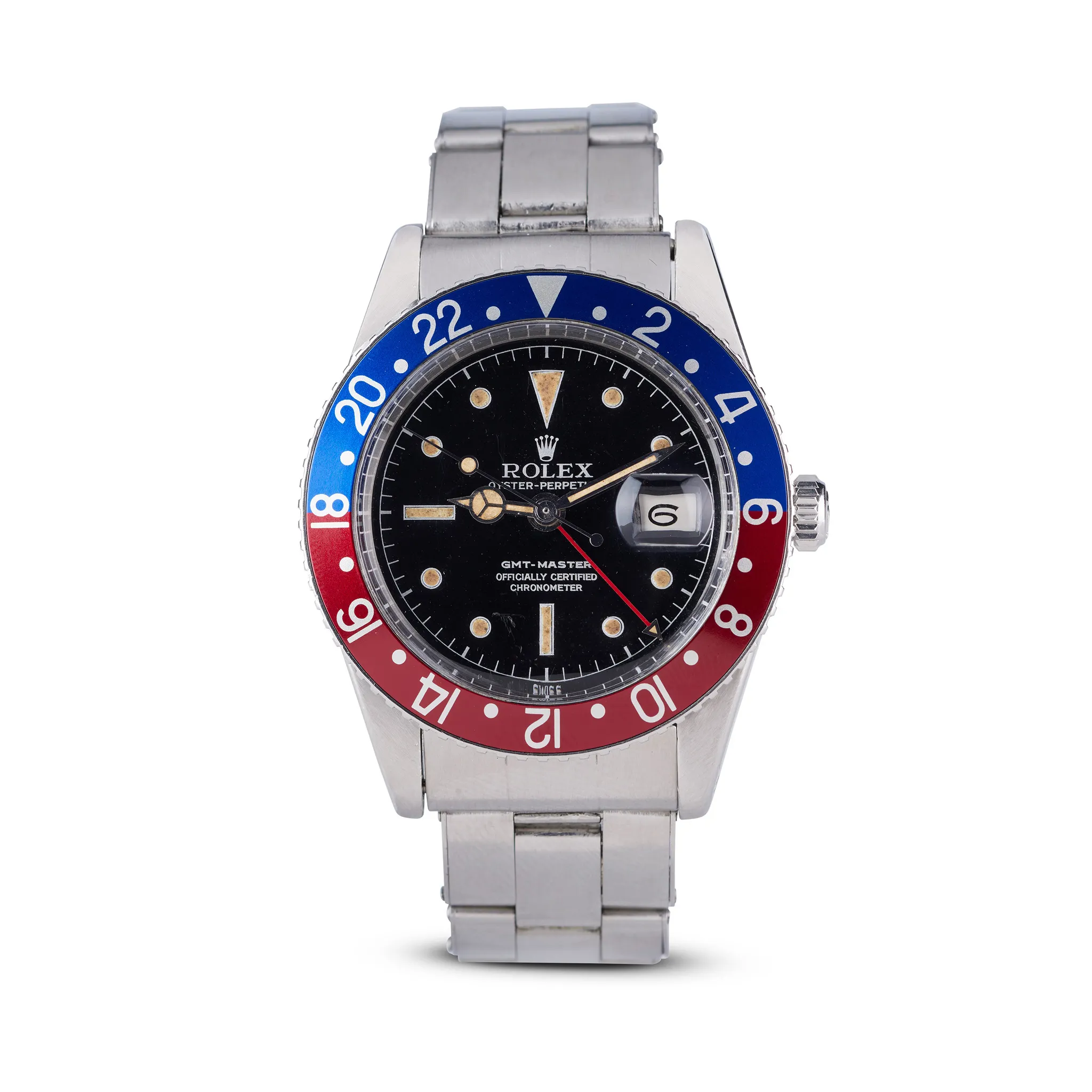 Rolex GMT-Master 6542 39mm Stainless steel Black