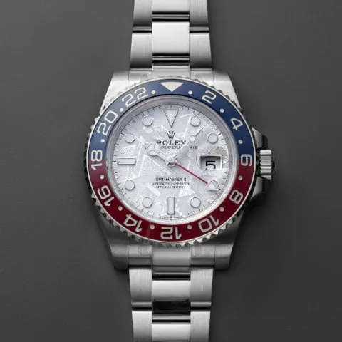 Rolex GMT-Master II 126719BLRO 40mm White gold Gray