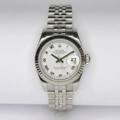 Rolex Lady-Datejust 179174 26mm Stainless steel White