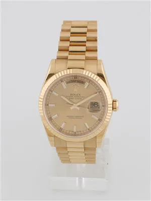 Rolex Day-Date 36 118238 36mm Yellow gold Champagne