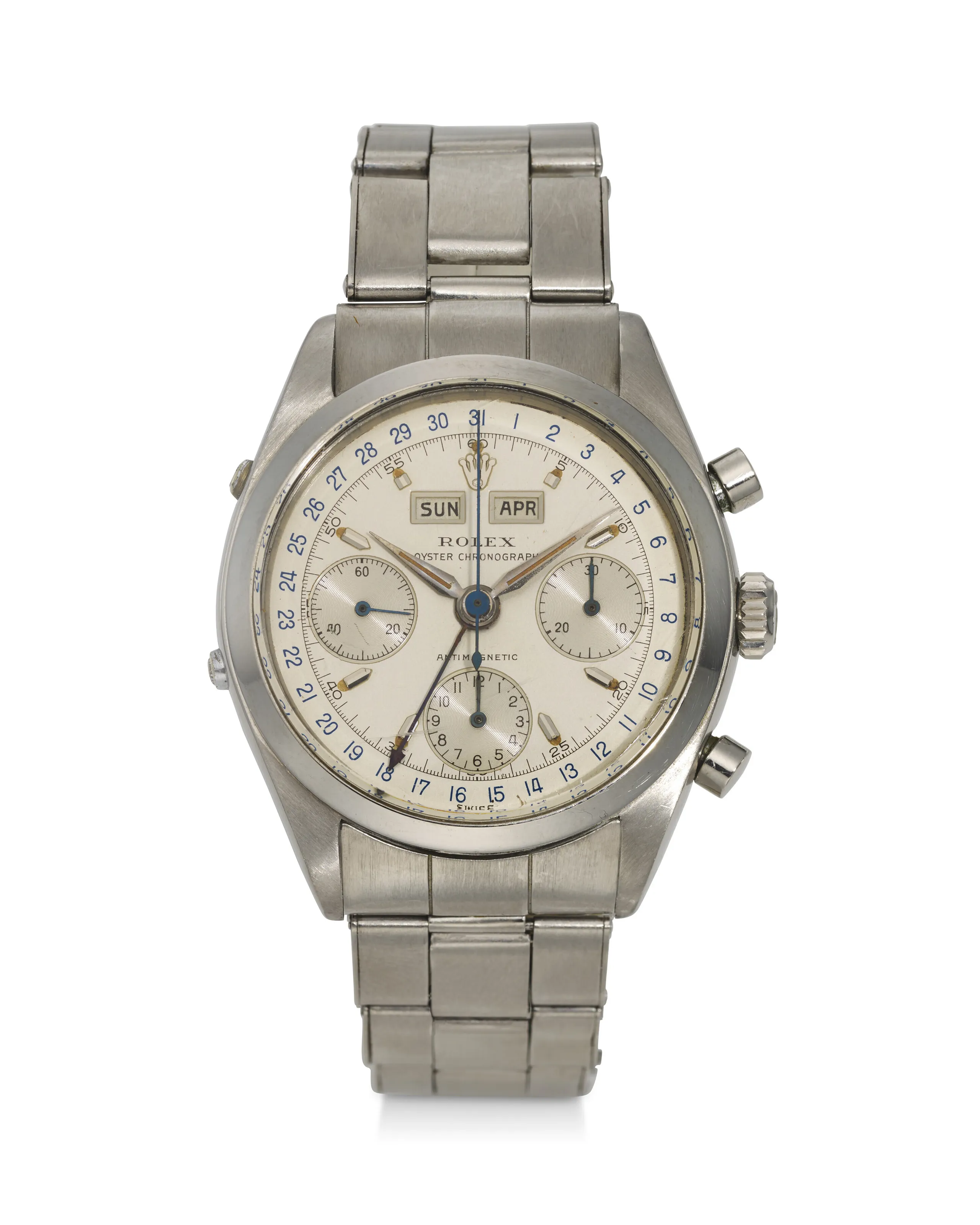 Rolex Chronograph 6236 36.5mm Stainless steel White