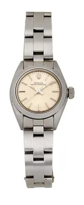 Rolex Oyster Perpetual 26 6718 25mm Stainless steel Silver