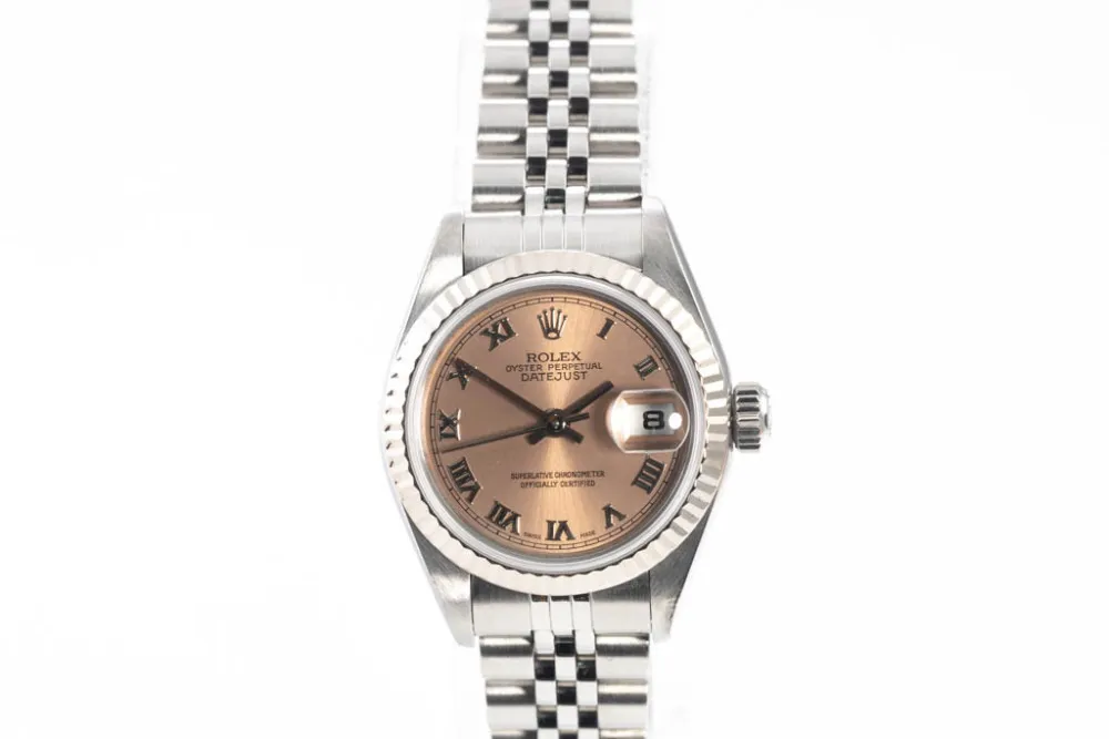 Rolex Lady-Datejust 79174 26mm Stainless steel Salmon 3