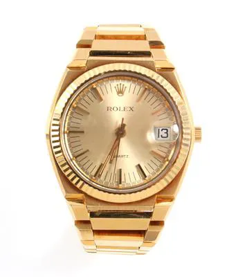 Rolex Date 5100 39mm Yellow gold Champagne