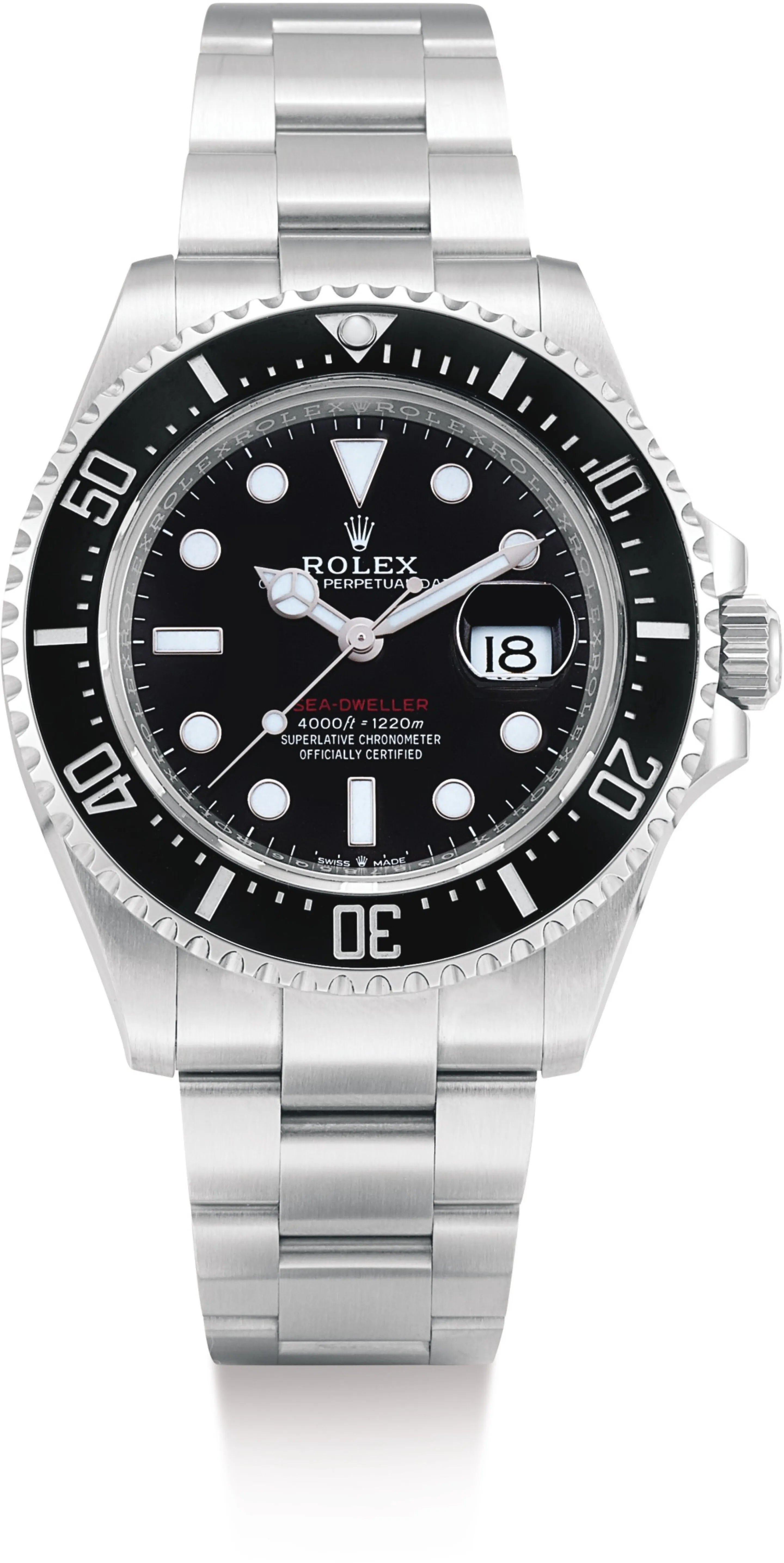 Rolex Sea-Dweller 126600 43mm Stainless steel Black