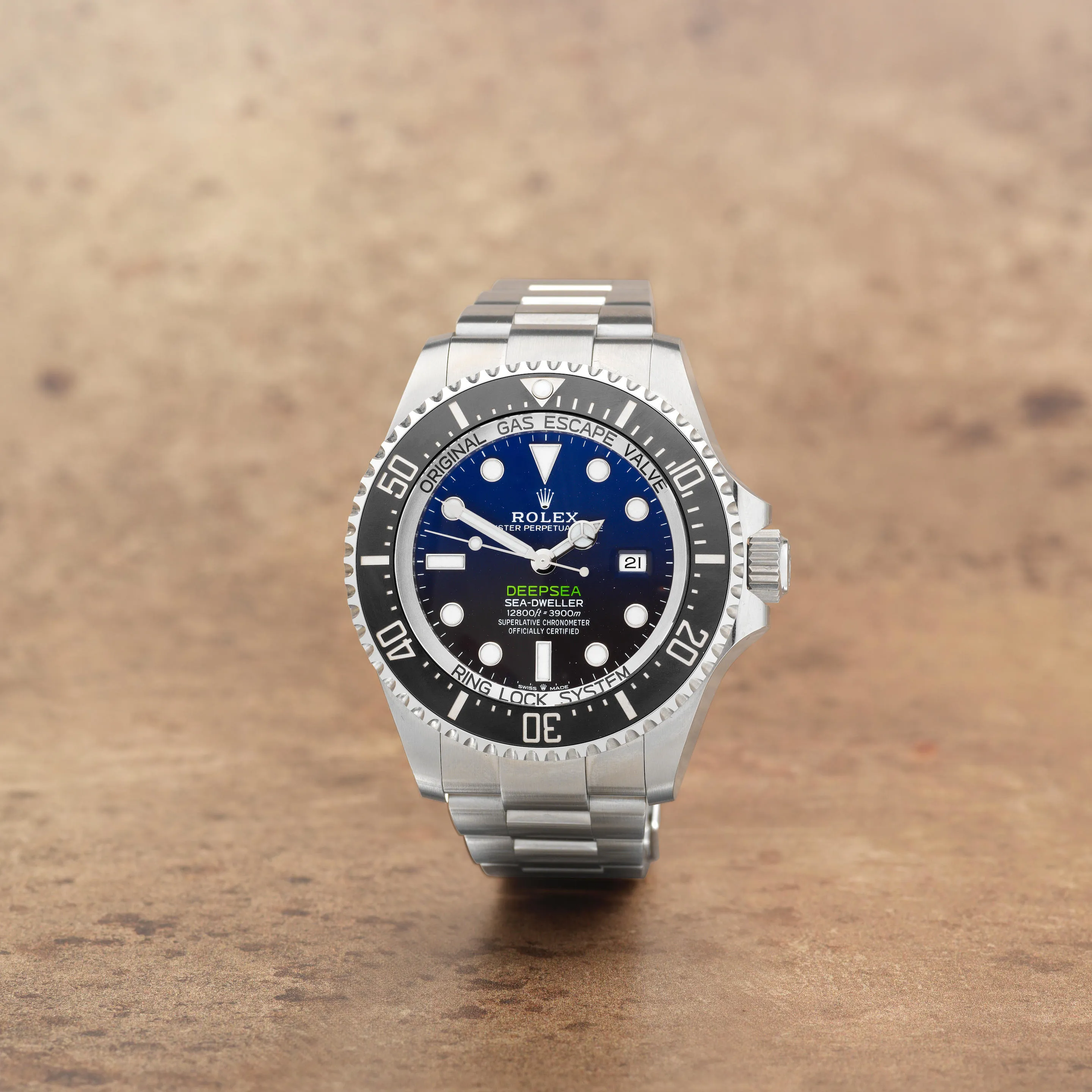 Rolex Sea-Dweller Deepsea 126660 44mm Stainless steel Blue