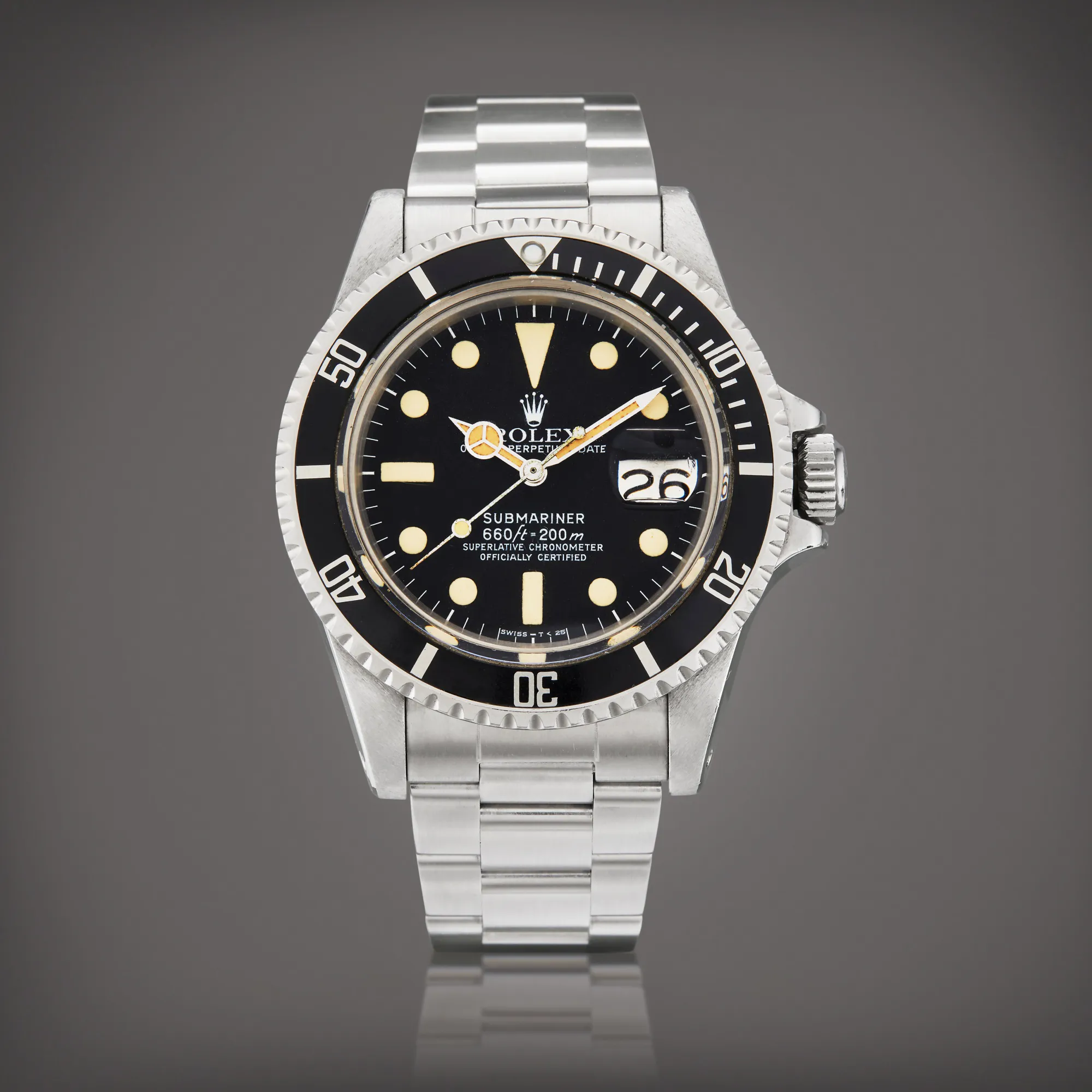 Rolex Submariner 1680 40mm Stainless steel Black 1