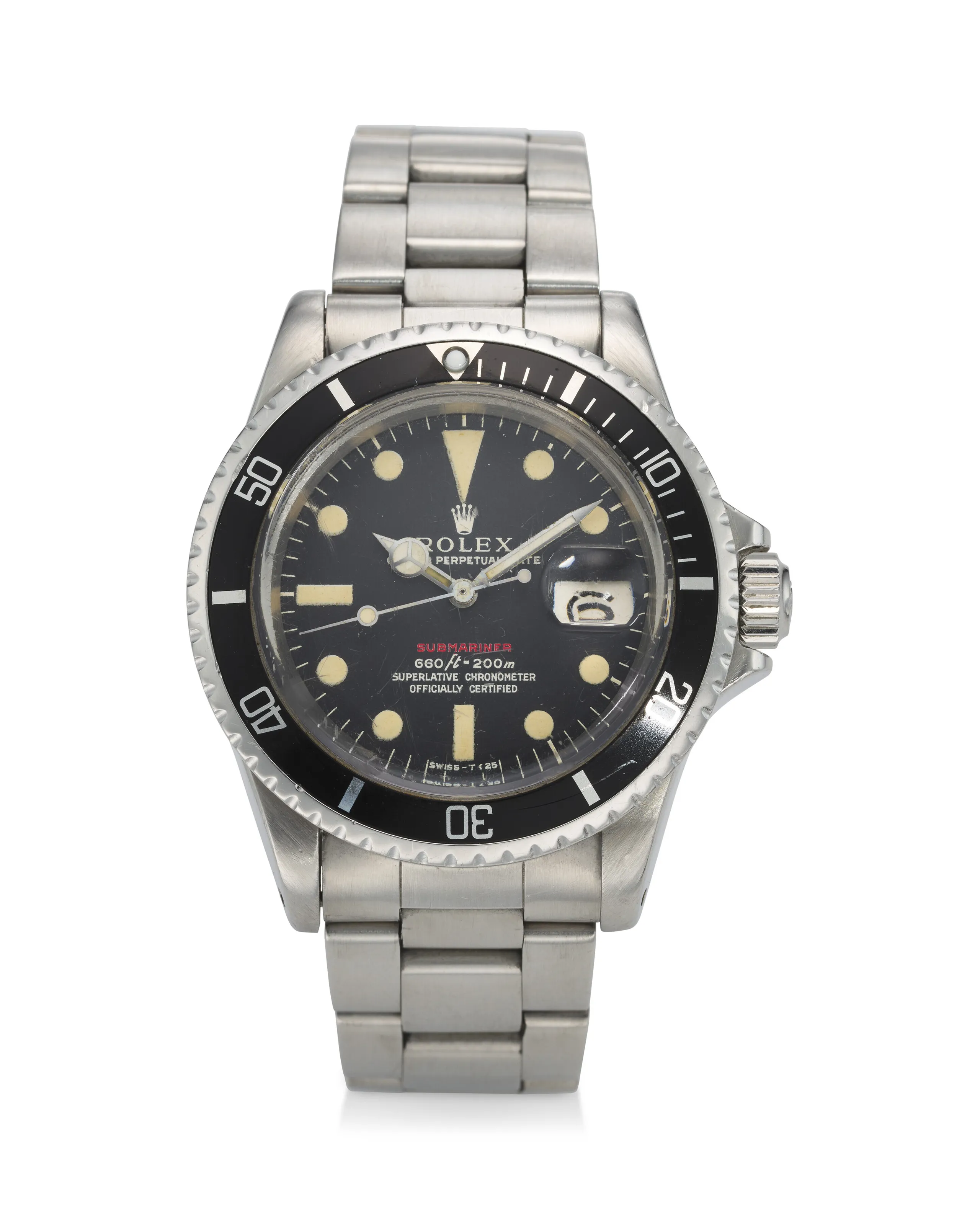 Rolex Submariner 1680 40mm Stainless steel Black