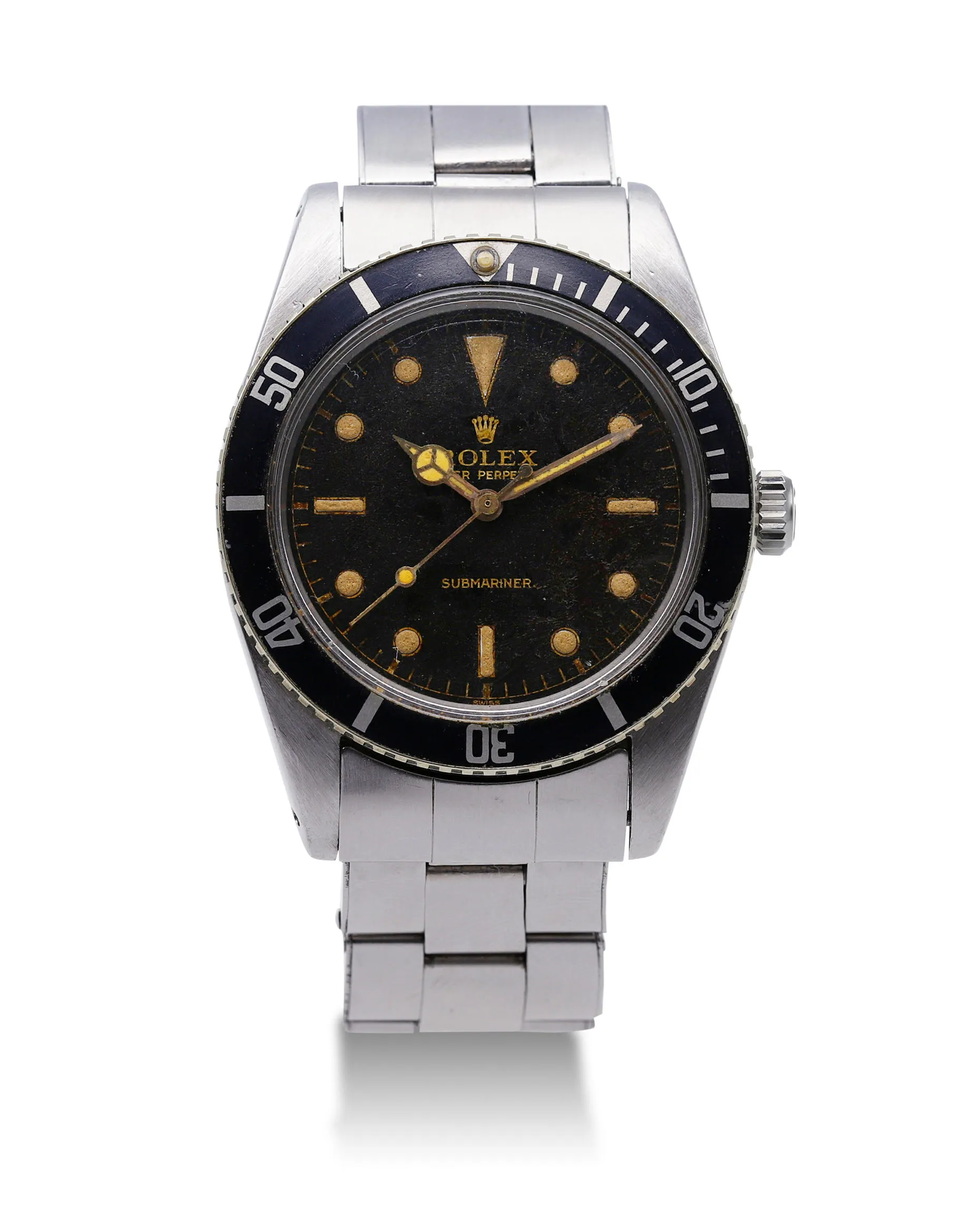 Rolex Submariner 5508 36mm Stainless steel “tropical” dial