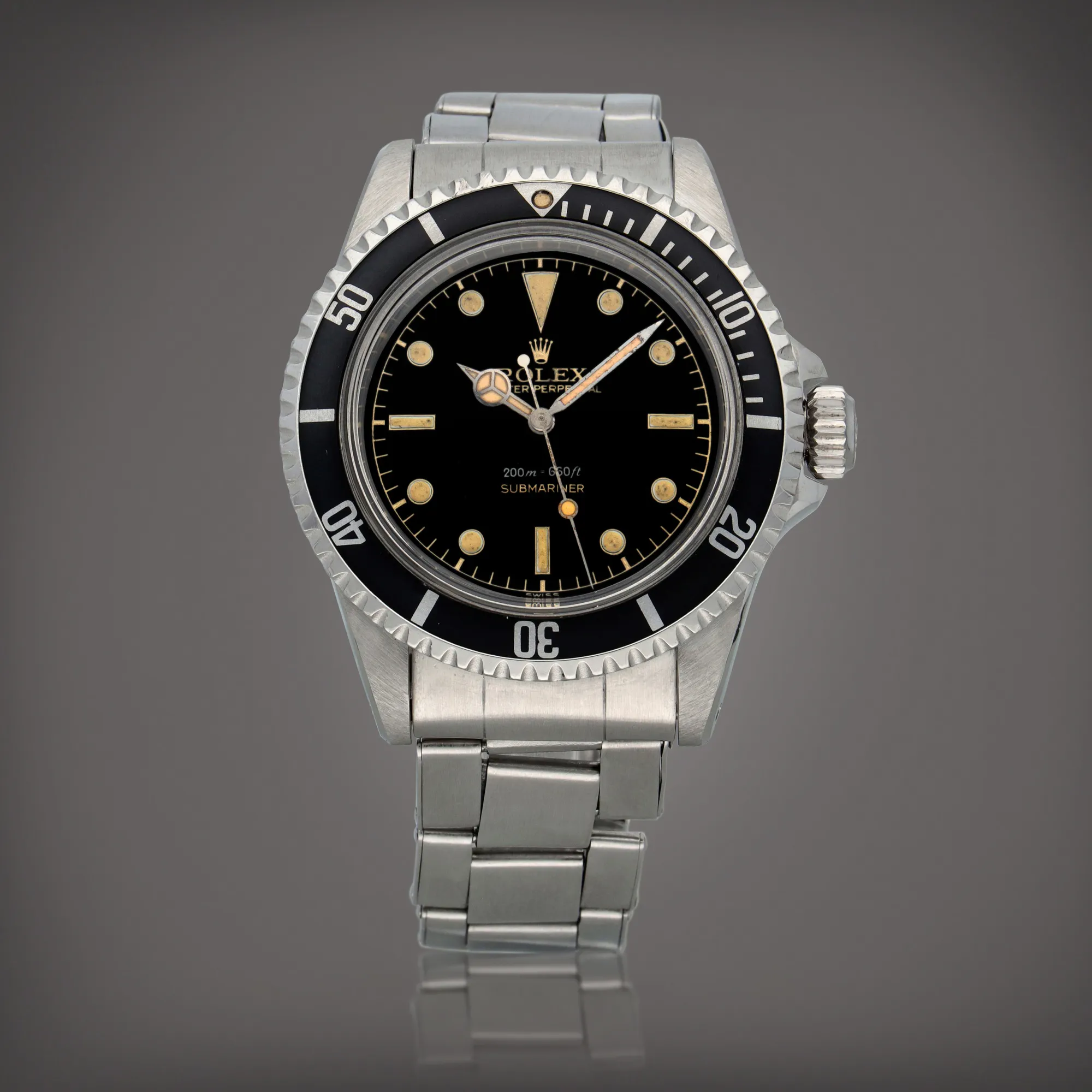 Rolex Submariner 5512 40mm Stainless steel Black 1