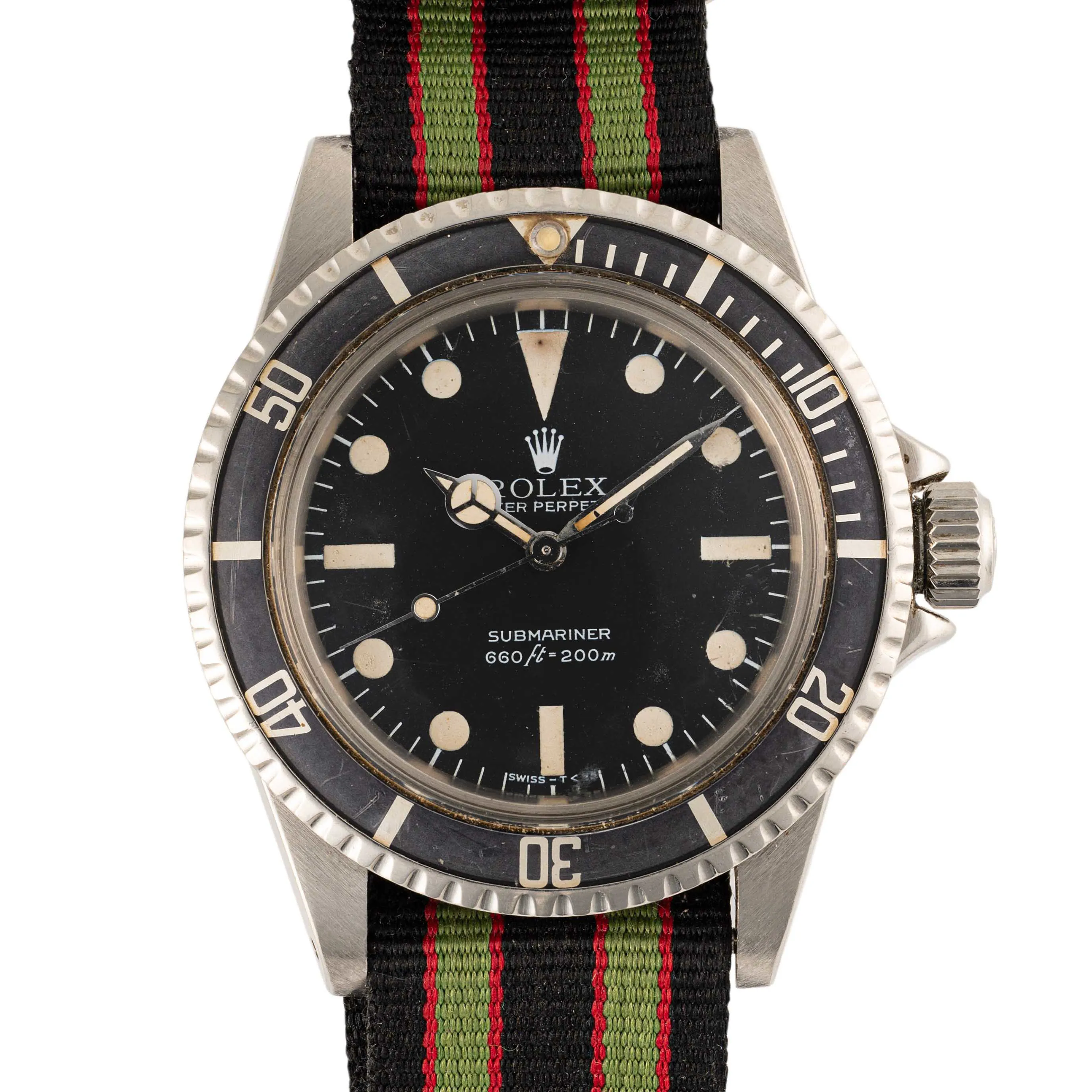 Rolex Submariner 5513 40mm Stainless steel Black