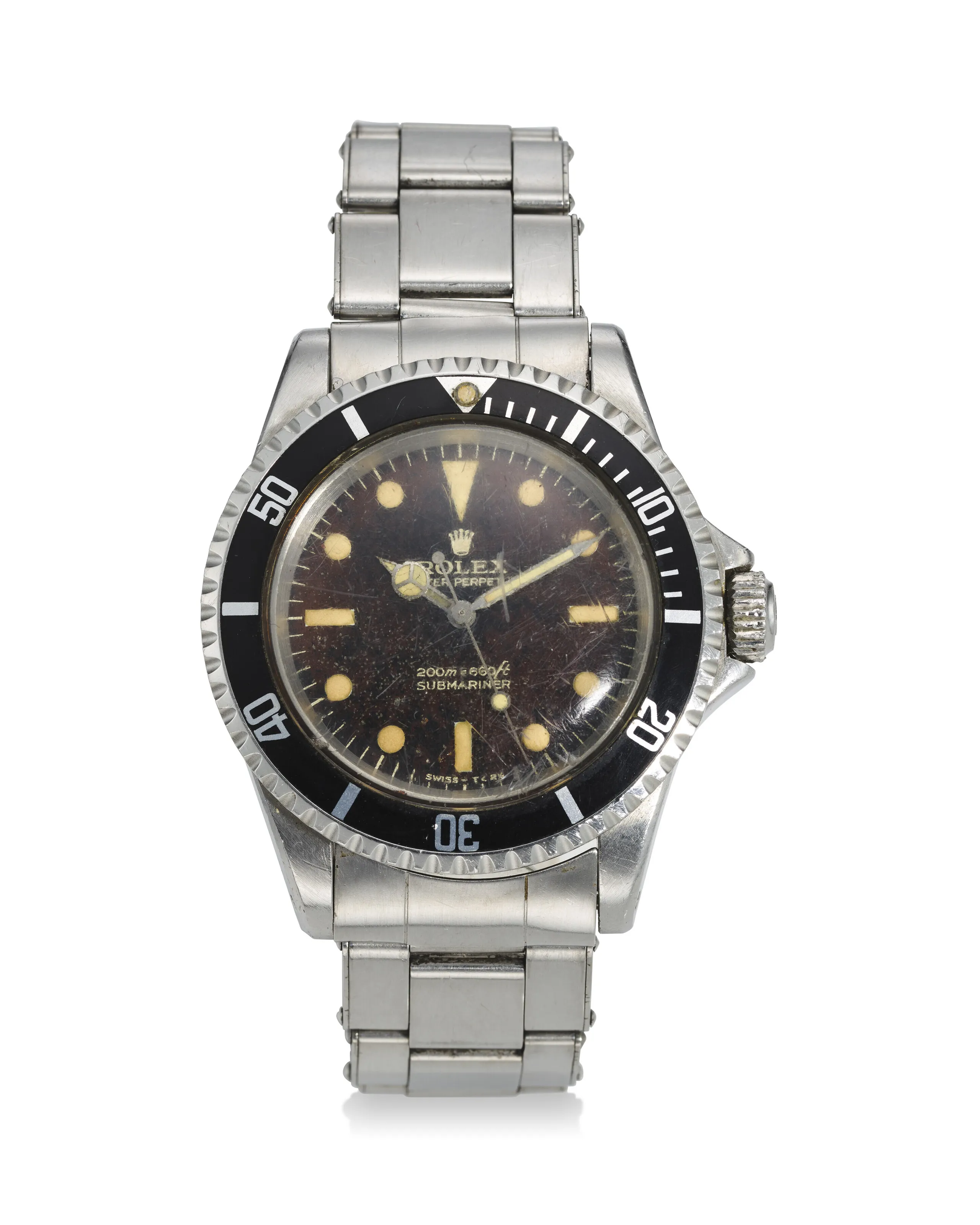 Rolex Submariner 5513 40mm Stainless steel Brown