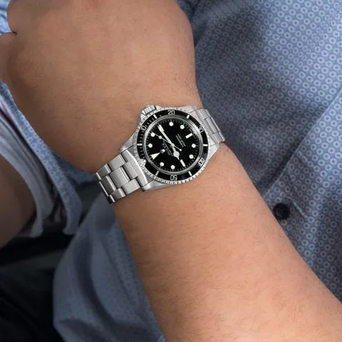 Rolex Submariner 5513 40mm Stainless steel Black