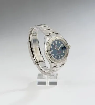 Rolex Yacht-Master 116622 40mm Platinum and Stainless steel Blue 5