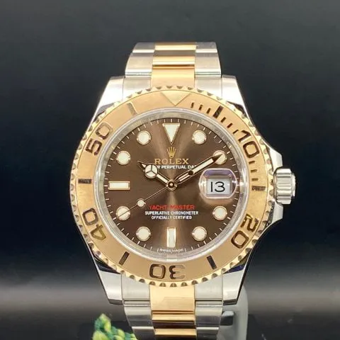 Rolex Yacht-Master 40 126621 40mm Yellow gold and Stainless steel Brown