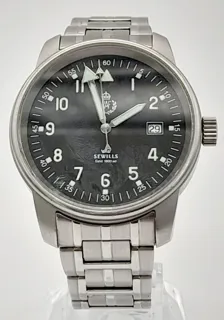 Sewills 42mm Stainless steel Black