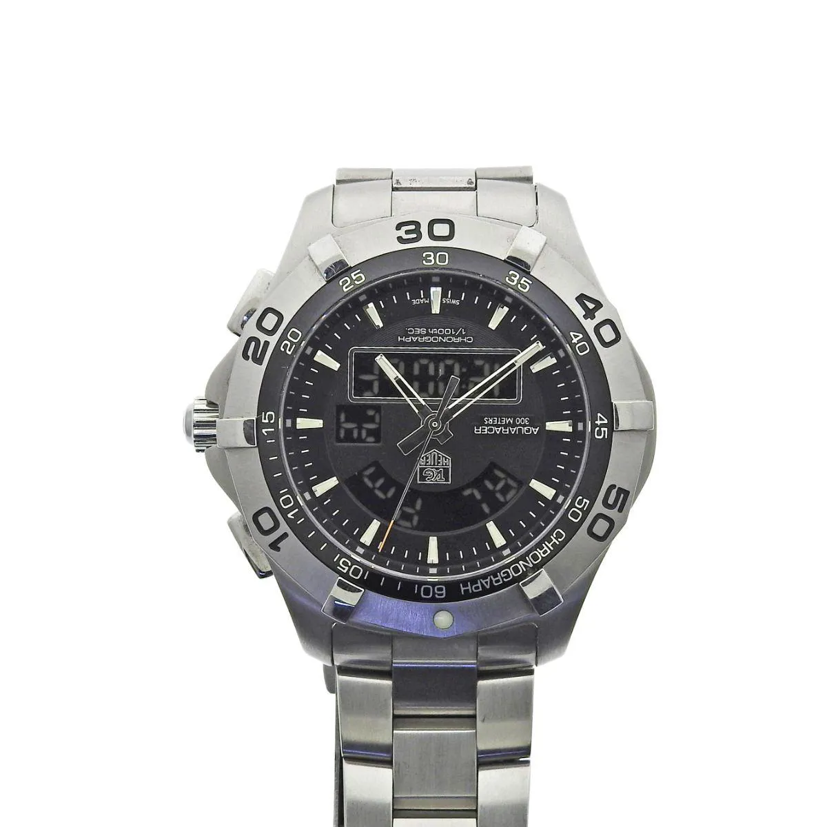 TAG Heuer Aquaracer CAF1010 44mm Stainless steel Black 3