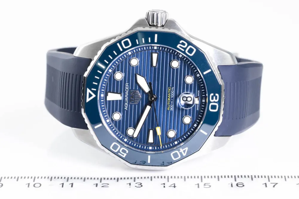 TAG Heuer Aquaracer WBP201B 43mm Stainless steel Blue 2