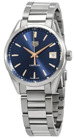 TAG Heuer Carrera Lady WBK1312.BA0652 36mm Stainless steel Blue