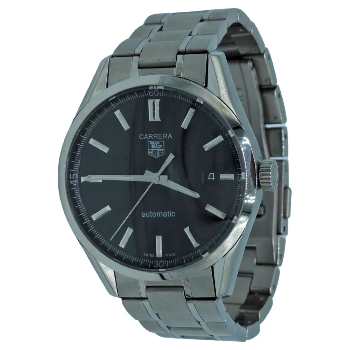 TAG Heuer Carrera WV211B 39mm Stainless steel Black