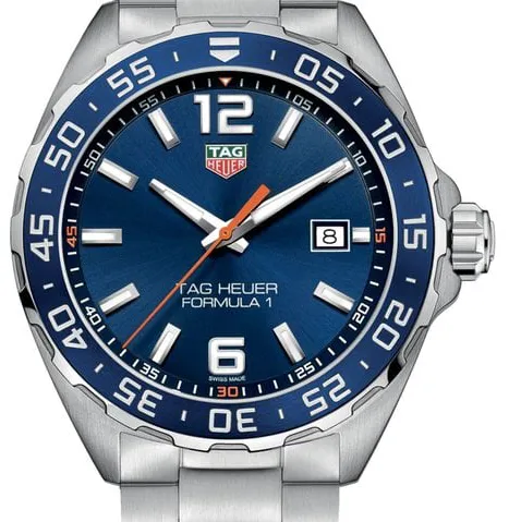 TAG Heuer Formula 1 Quartz WAZ1010.BA0842 43mm Stainless steel Blue