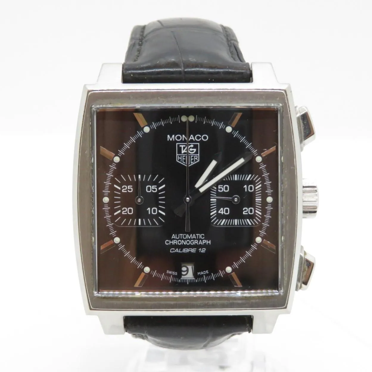 TAG Heuer Monaco CAW2110 Stainless steel Black