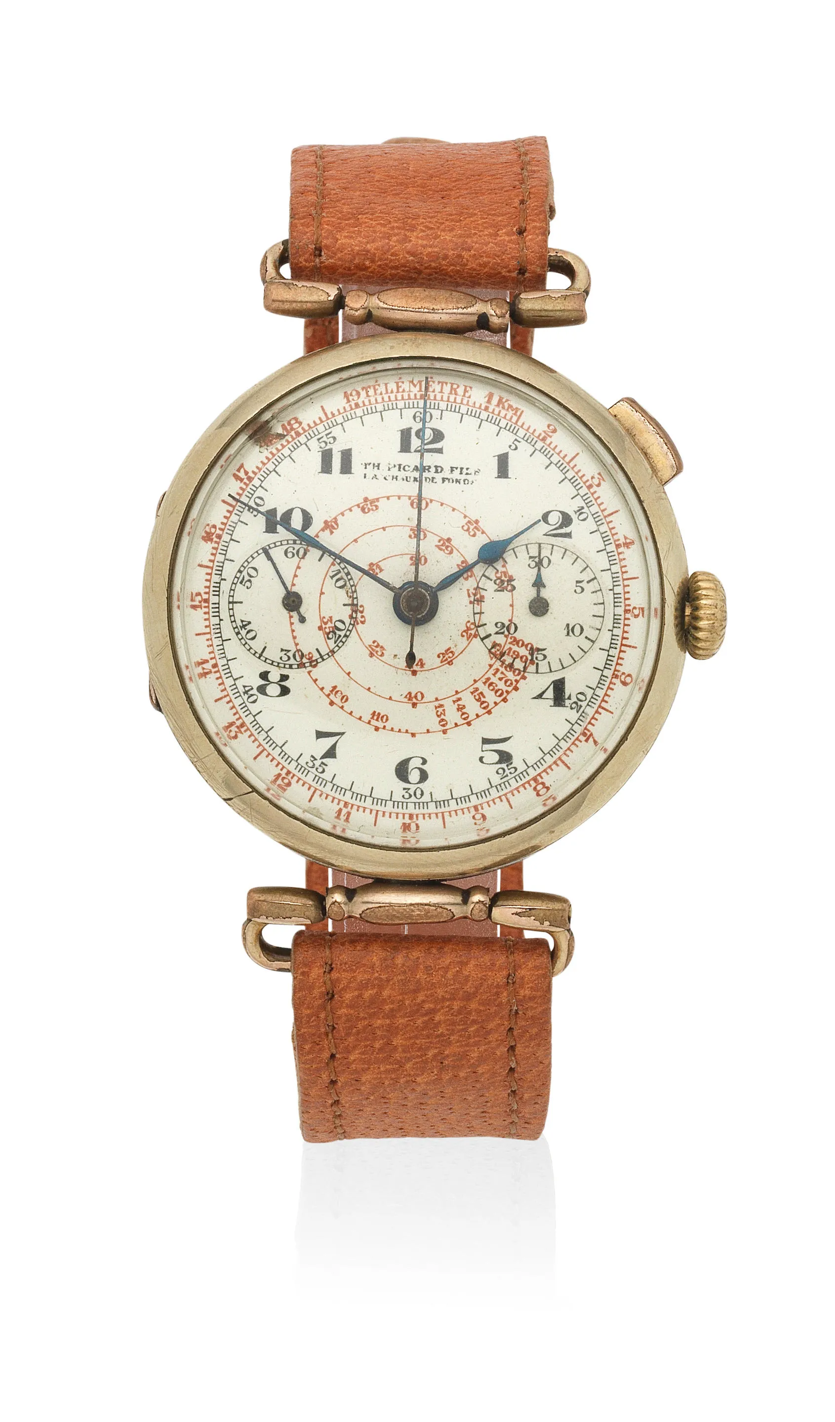 Th. Picard & Fils 38mm Gold-plated White