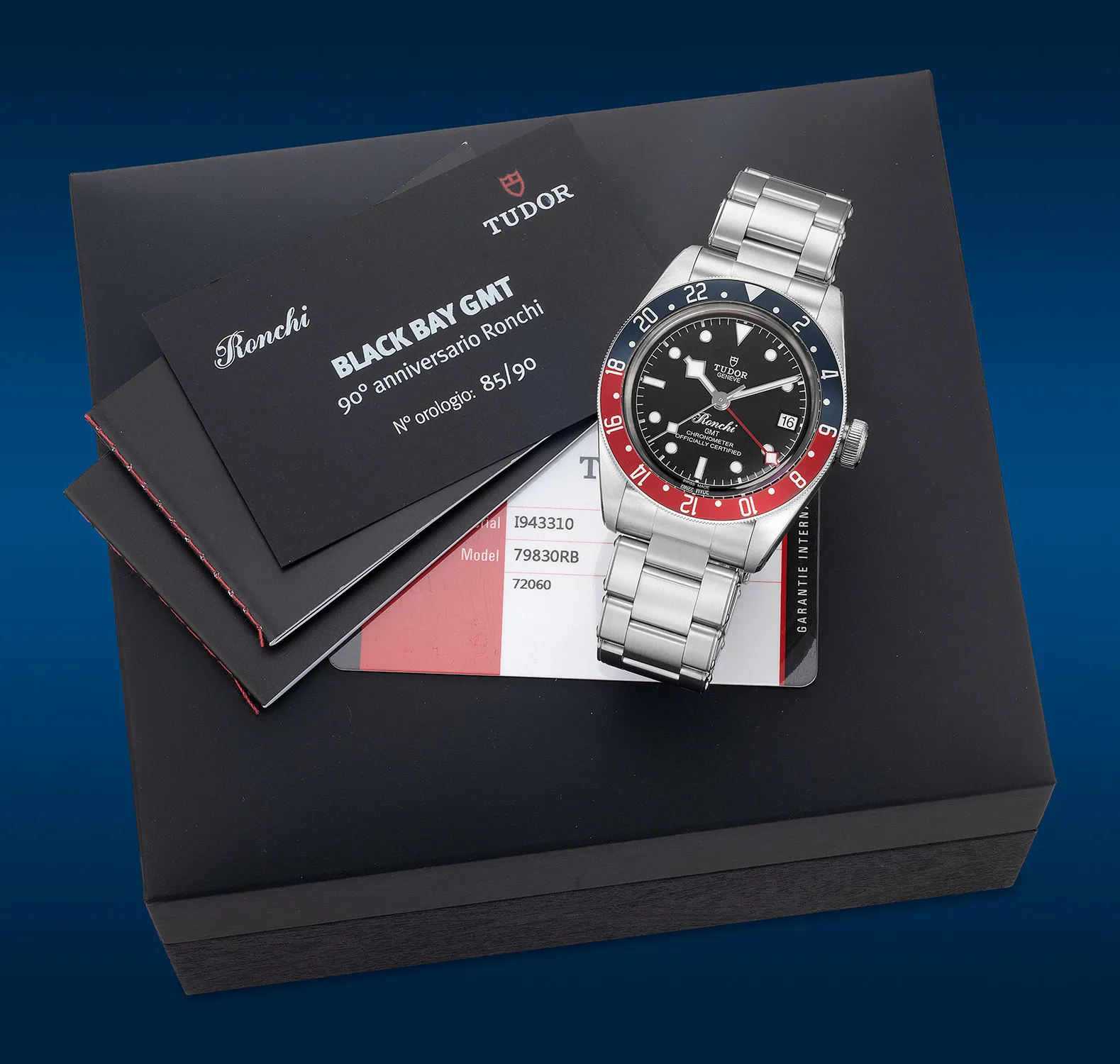 Tudor Black Bay GMT 79830RB 41mm Stainless steel Black 1