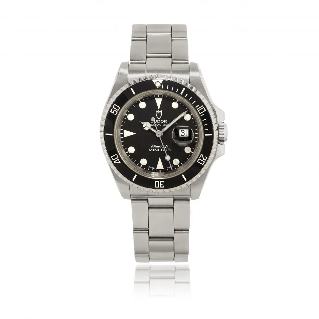 Tudor Oysterdate 73190 33mm Stainless steel Black