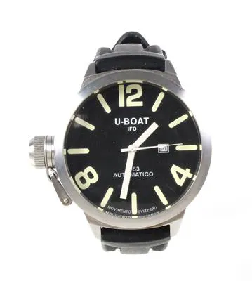 U-Boat IFO U-53 52mm Stainless steel Black