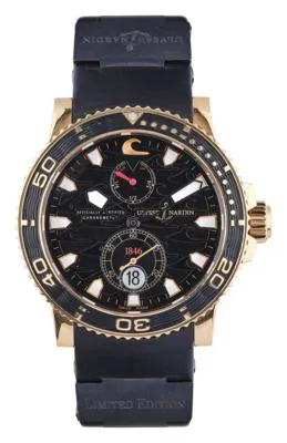 Ulysse Nardin Maxi Marine Diver 266-37 42mm Rose gold Black