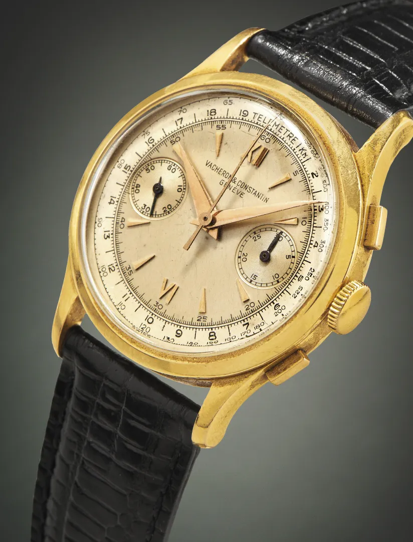 Vacheron Constantin 4072 35mm Yellow gold Silver 1