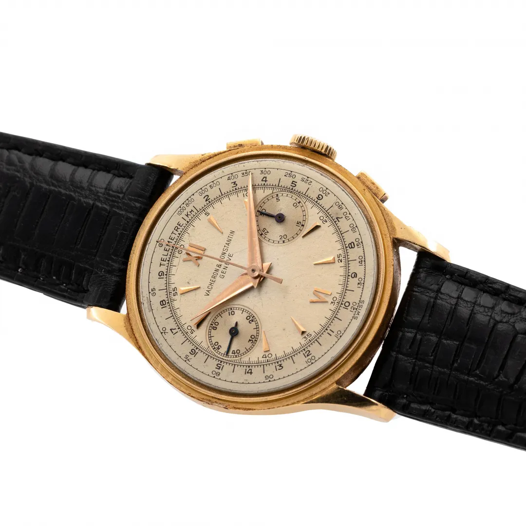 Vacheron Constantin 4072 35mm Yellow gold Silver 4