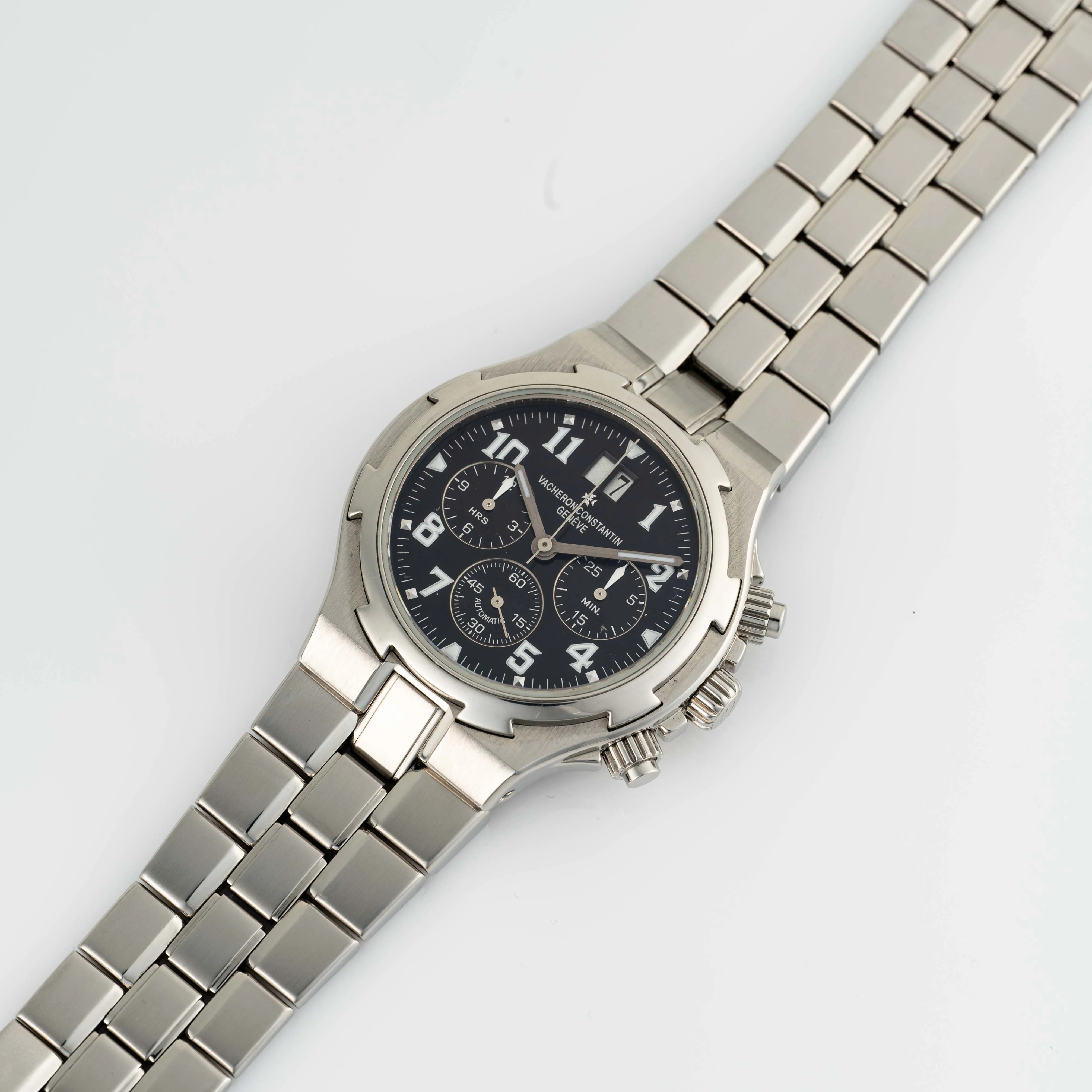 Vacheron Constantin Overseas Chronograph 49140 40mm Stainless steel Black 4