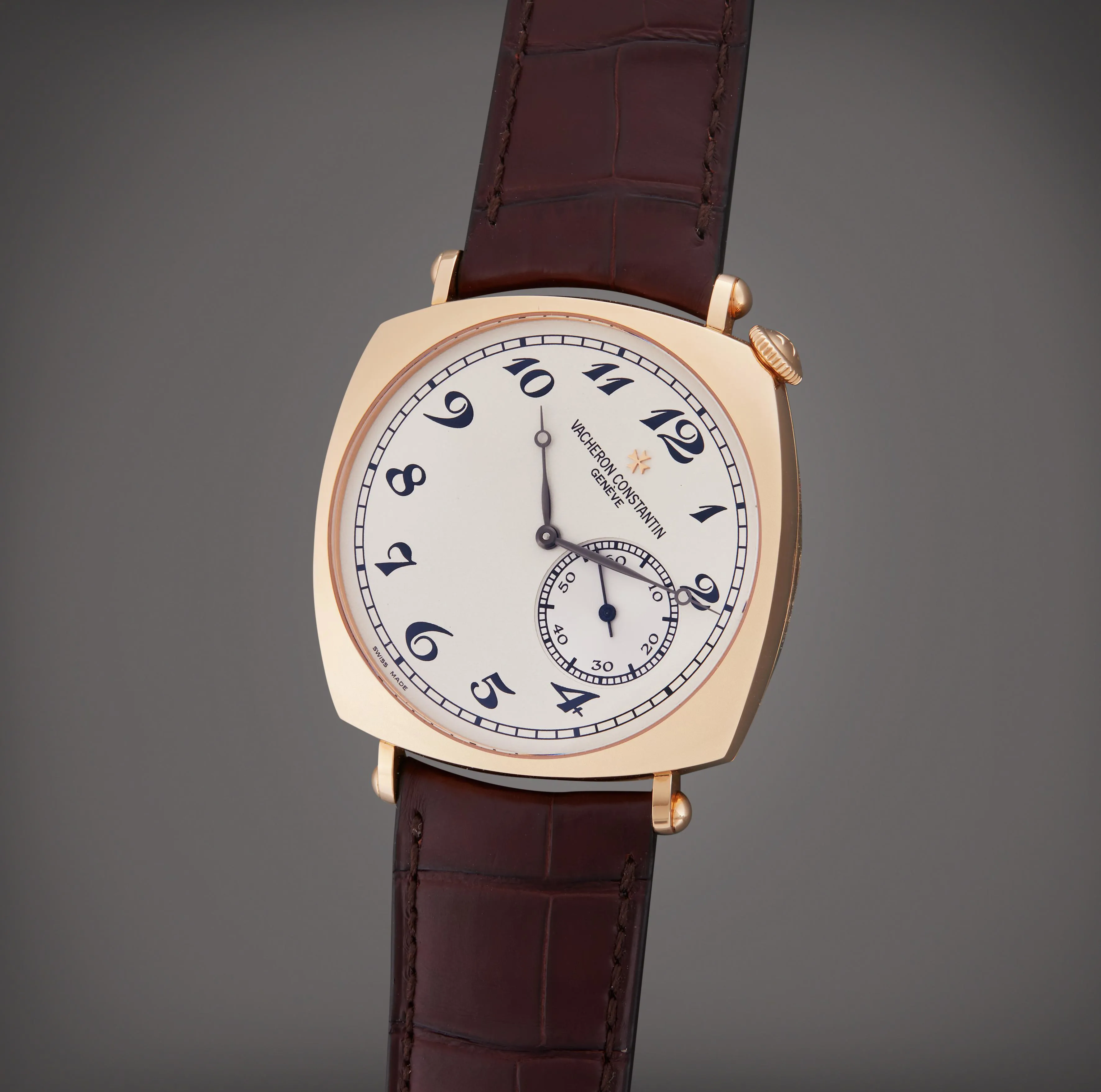 Vacheron Constantin Historiques 82035 40mm Rose gold Silver