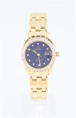 Zenith Captain 90.0310.146/BR 27mm Yellow gold Blue