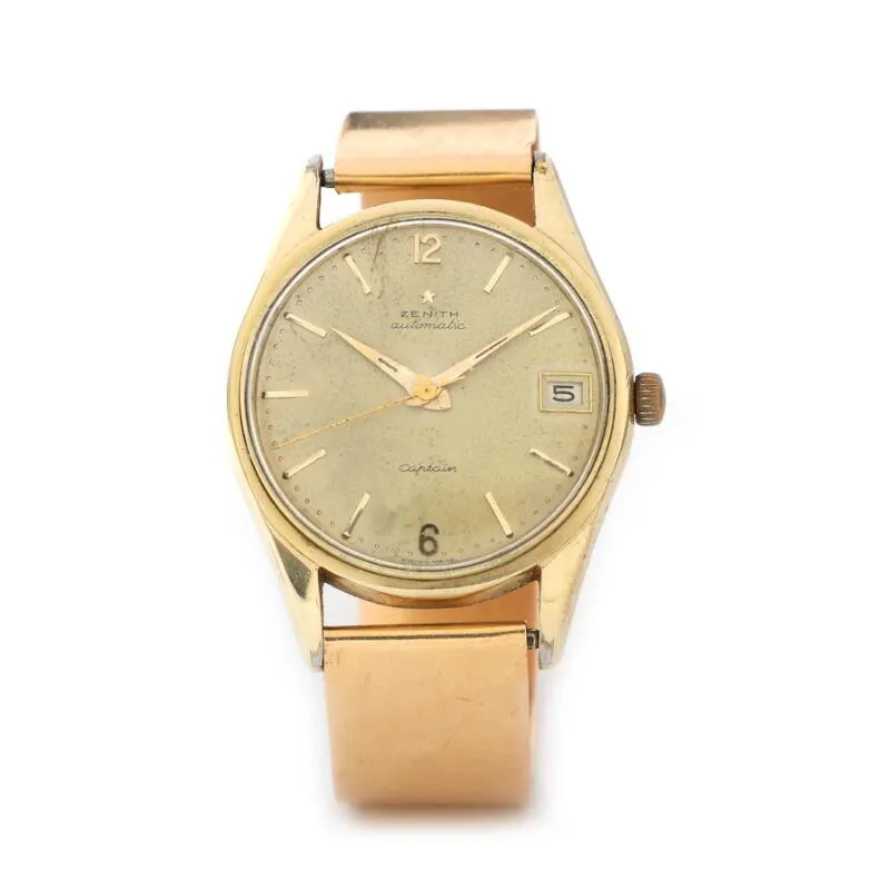 Zenith Captain 36mm Brass Champagne