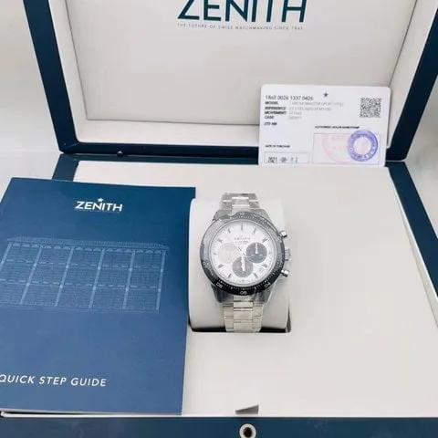 Zenith Chronomaster Sport 03.3100.3600/69.M3100 41mm Stainless steel Silver