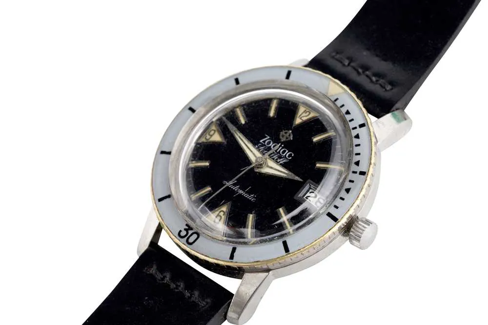 Zodiac Sea Wolf 702-916 35mm Stainless steel Black 1