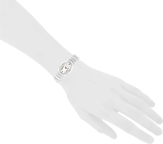 Cartier Baignoire 2369 18mm White gold Cream 1