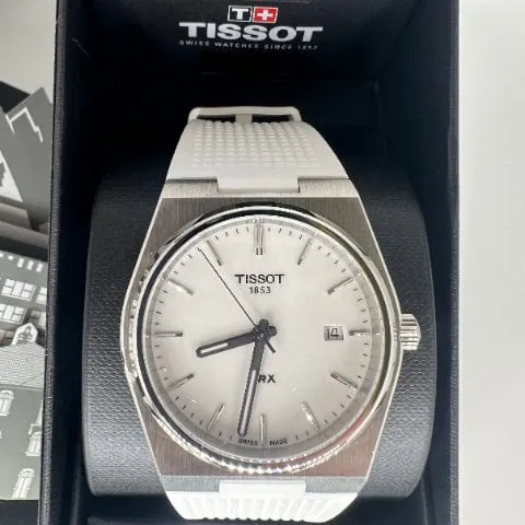 Tissot T-Classic T137.410.17.011.00 40mm Stainless steel White