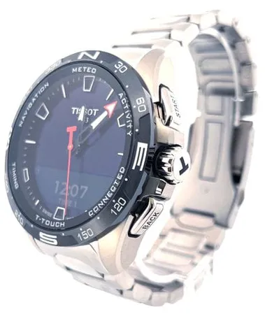 Tissot Touch T121.420.44.051.00 47.5mm Titanium Black