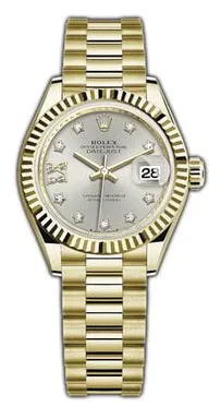 Rolex Lady-Datejust 279178 28mm Yellow gold Diamond