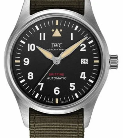 IWC Pilot IW326805 39mm Stainless steel Black