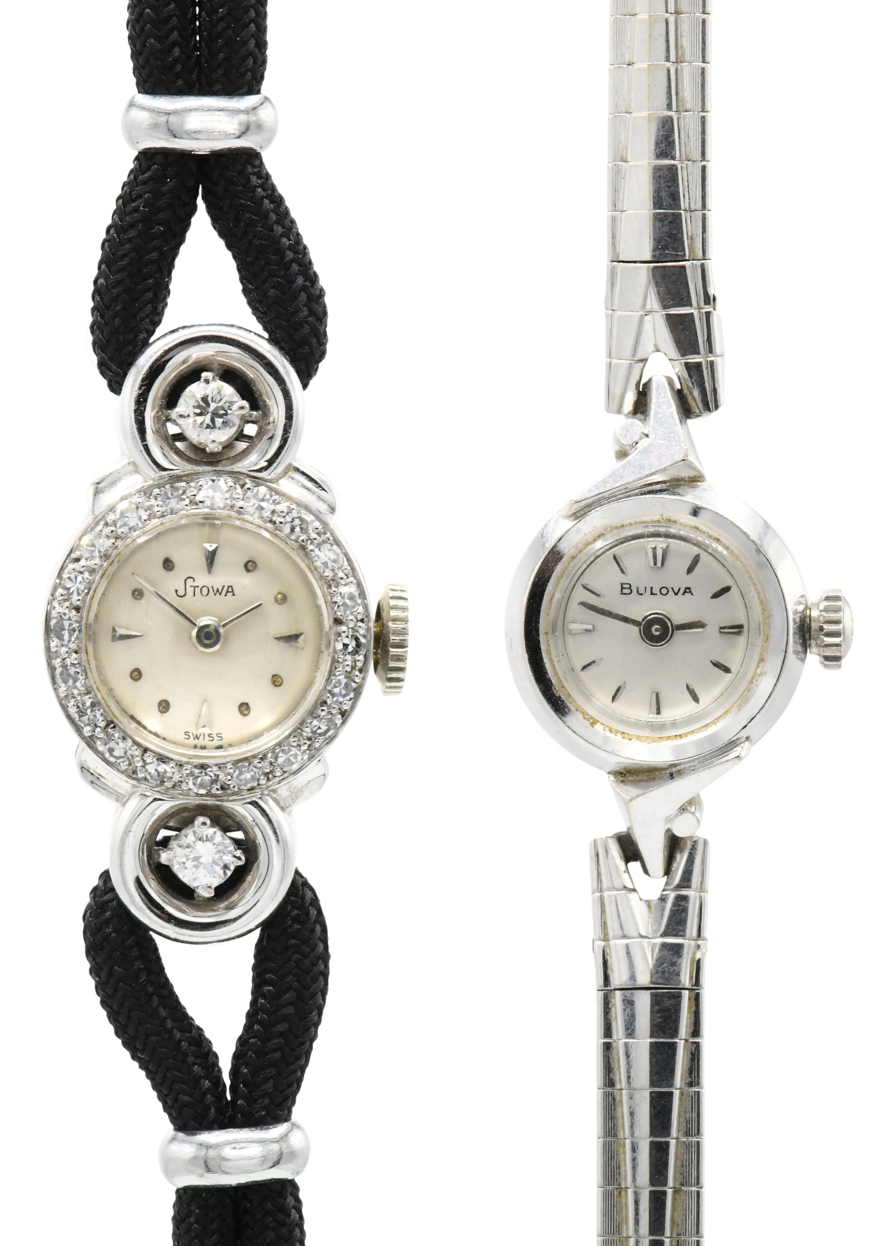 Bulova Diamond 15mm White gold White